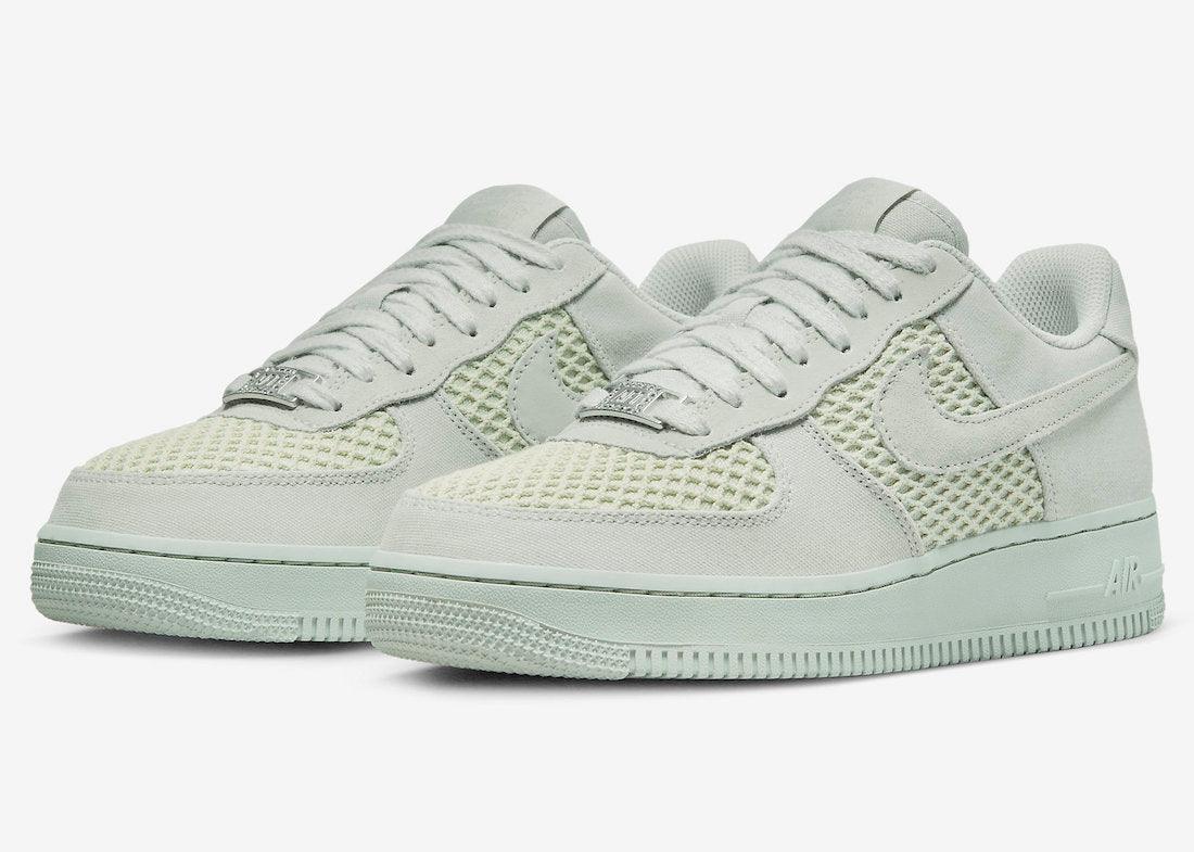 Nike Uses Mix Materials On This Air Force 1 - Rebranded Studios