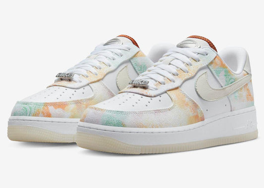 NIKE USES PASTEL PAISLEY PRINTS ON THIS AIR FORCE 1 LOW FOR SPRING 2023 - Rebranded Studios
