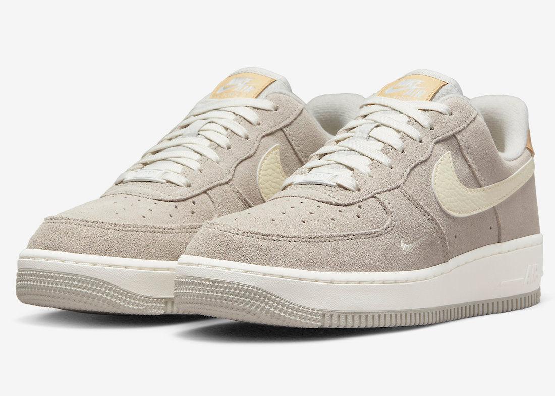 Nike Uses Suede and Tumbled Leather On This Air Force 1 - Rebranded Studios