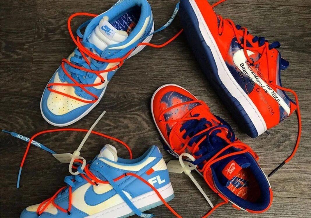 Off-White x Futura x Nike Dunk Lows Rumored To Release On Virgil’s Birthday - Rebranded Studios