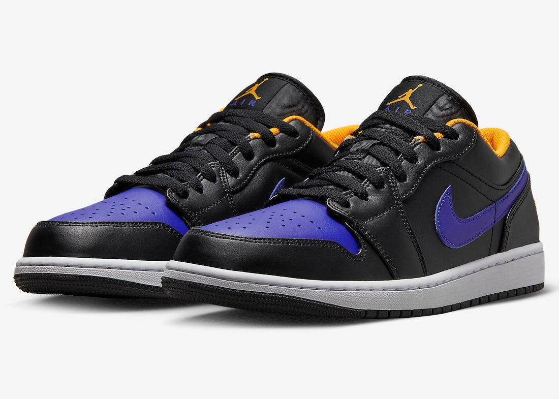 Official Photos of the Air Jordan 1 Low “Dark Concord” - Rebranded Studios