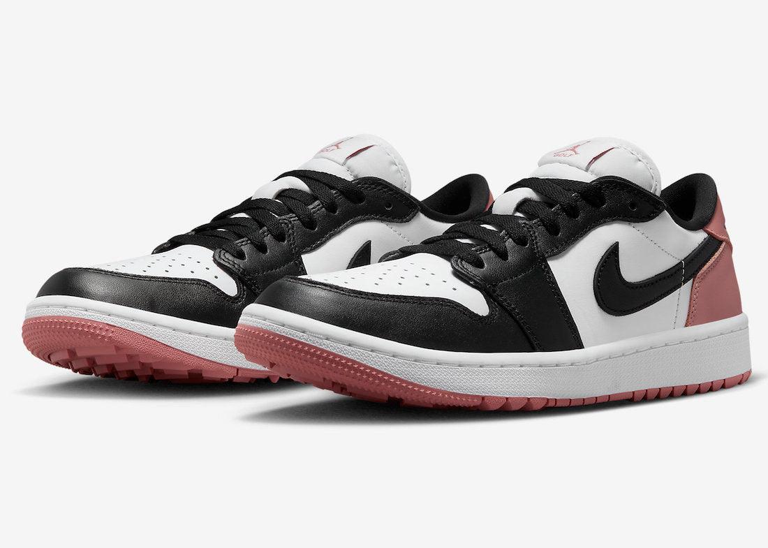 Official Photos of the Air Jordan 1 Low Golf “Rust Pink” - Rebranded Studios