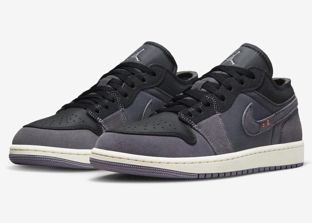 Official Photos of the Air Jordan 1 Low “Inside Out” in Black - Rebranded Studios