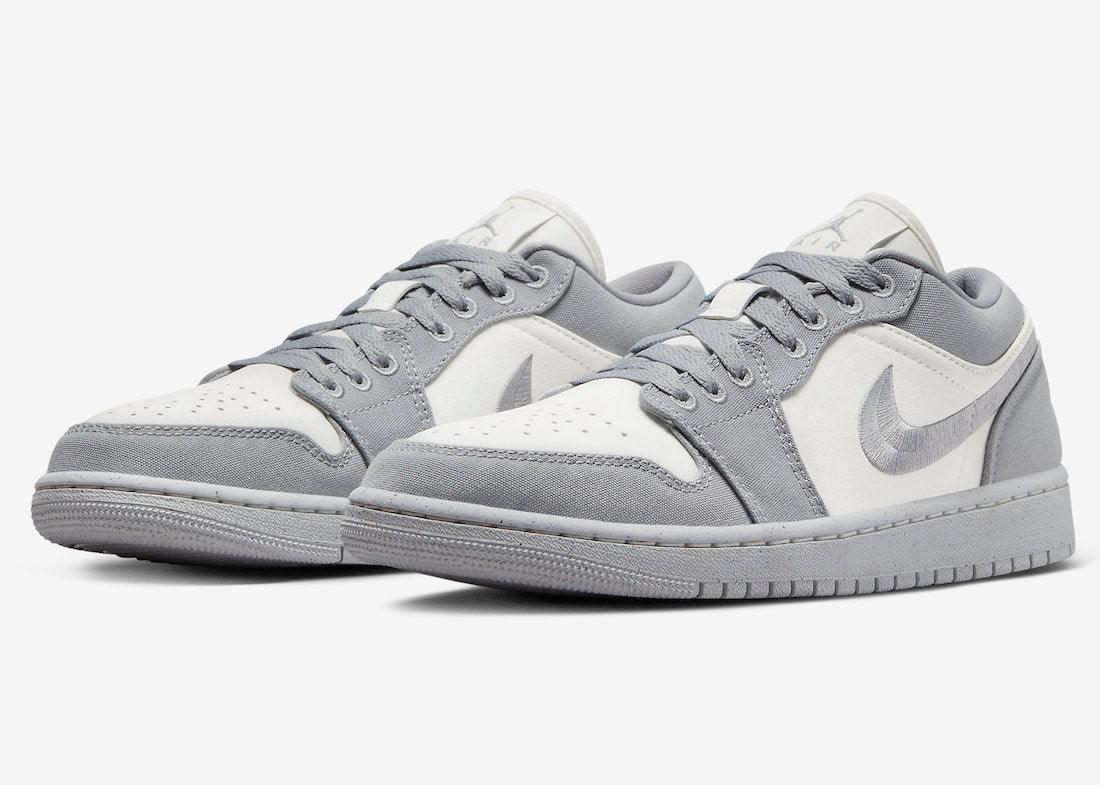 OFFICIAL PHOTOS OF THE AIR JORDAN 1 LOW “LIGHT STEEL GREY” - Rebranded Studios
