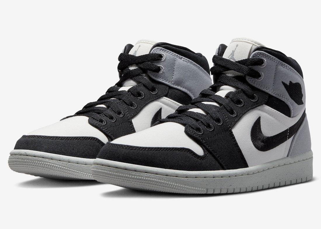 Official Photos of the Air Jordan 1 Mid “Canvas” - Rebranded Studios