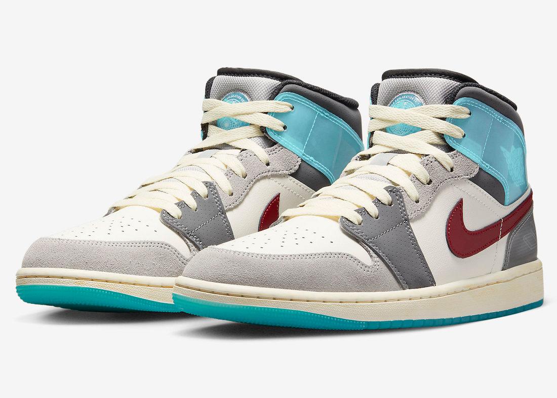 Official Photos of the Air Jordan 1 Mid “Exploration Unit” - Rebranded Studios