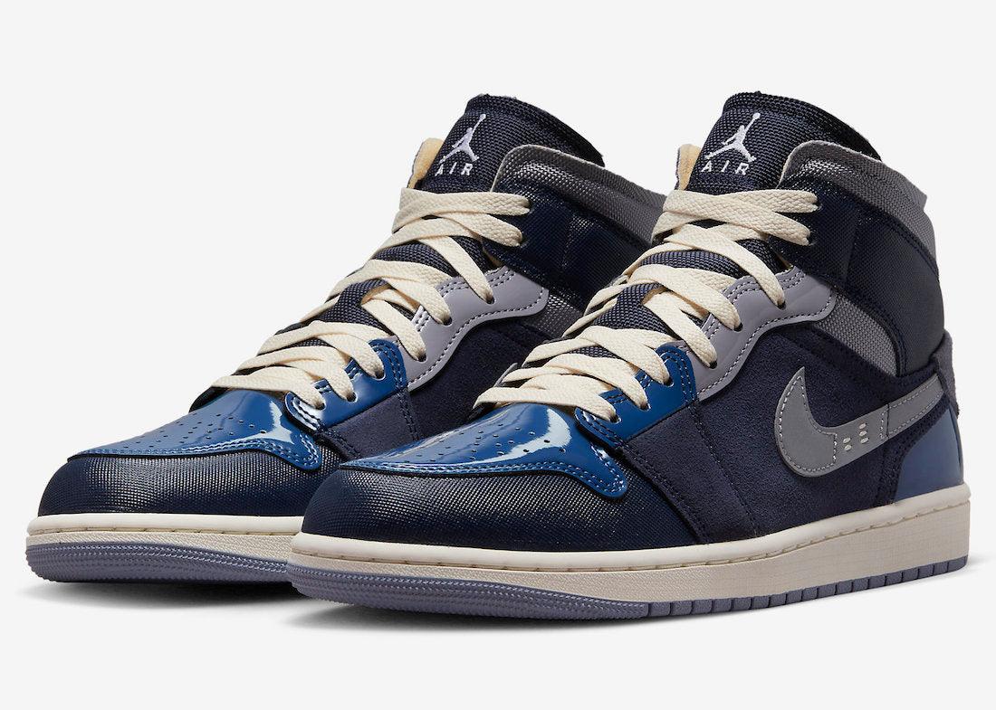 Official Photos of the Air Jordan 1 Mid SE Craft “Obsidian” - Rebranded Studios