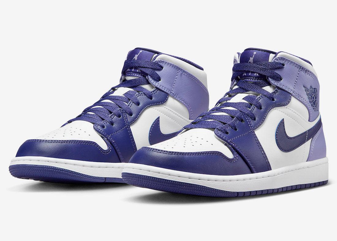 OFFICIAL PHOTOS OF THE AIR JORDAN 1 MID “SKY J PURPLE” - Rebranded Studios