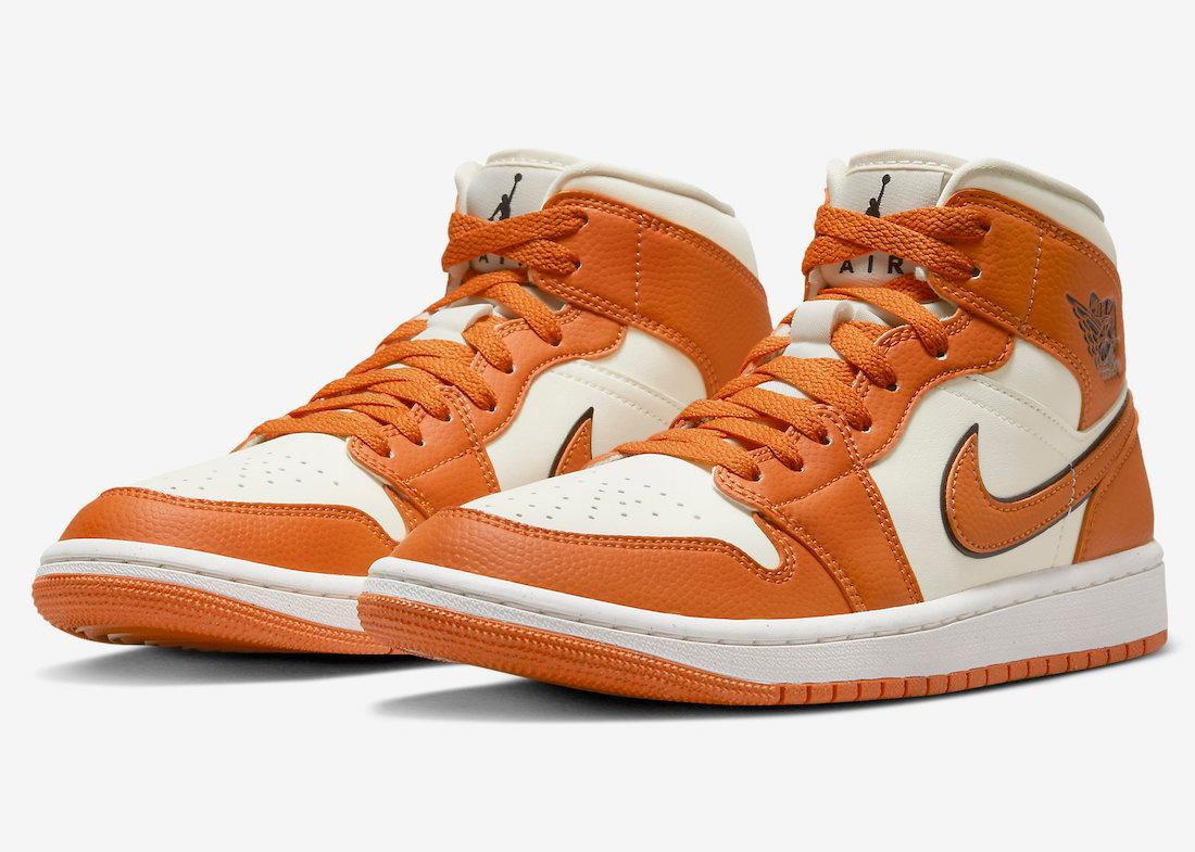 Official Photos of the Air Jordan 1 Mid “Sport Spice” - Rebranded Studios