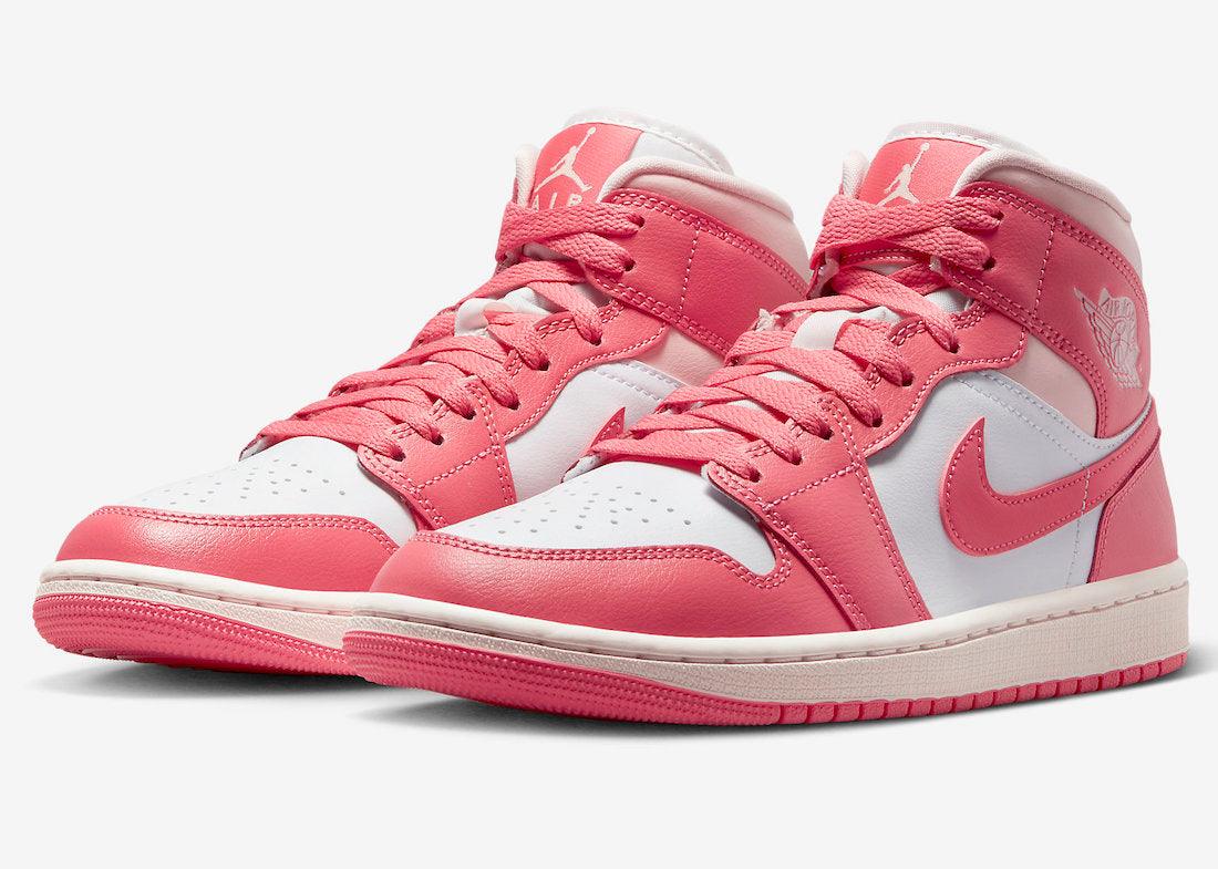 Official Photos of the Air Jordan 1 Mid “Strawberries and Cream” - Rebranded Studios