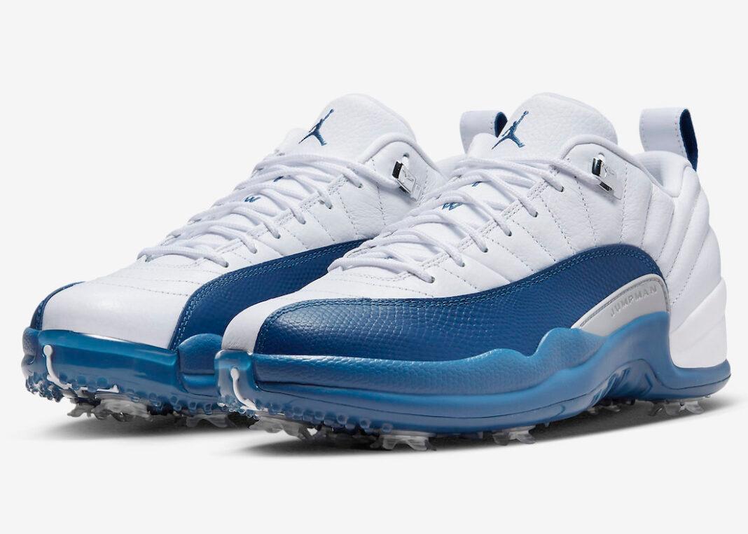 Official Photos of the Air Jordan 12 Low Golf “French Blue” - Rebranded Studios