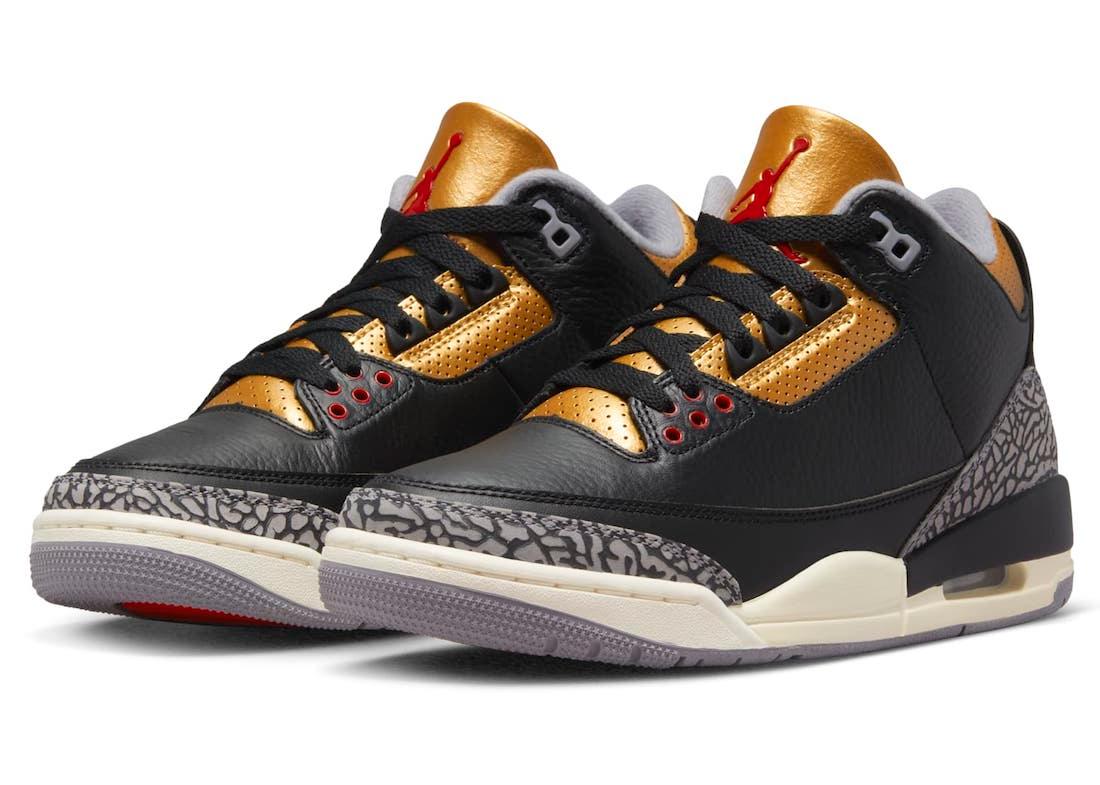 Official Photos of the Air Jordan 3 “Black Gold” - Rebranded Studios