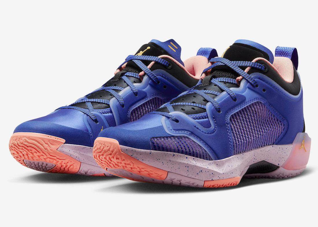 OFFICIAL PHOTOS OF THE AIR JORDAN 37 LOW “LAPIS” - Rebranded Studios
