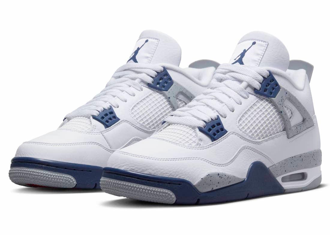 Official Photos of the Air Jordan 4 “Midnight Navy” - Rebranded Studios