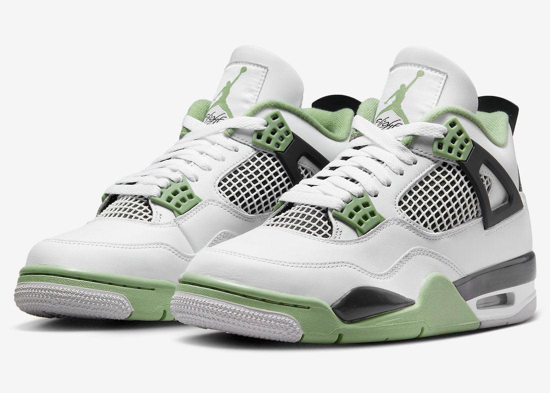 OFFICIAL PHOTOS OF THE AIR JORDAN 4 “SEAFOAM” - Rebranded Studios
