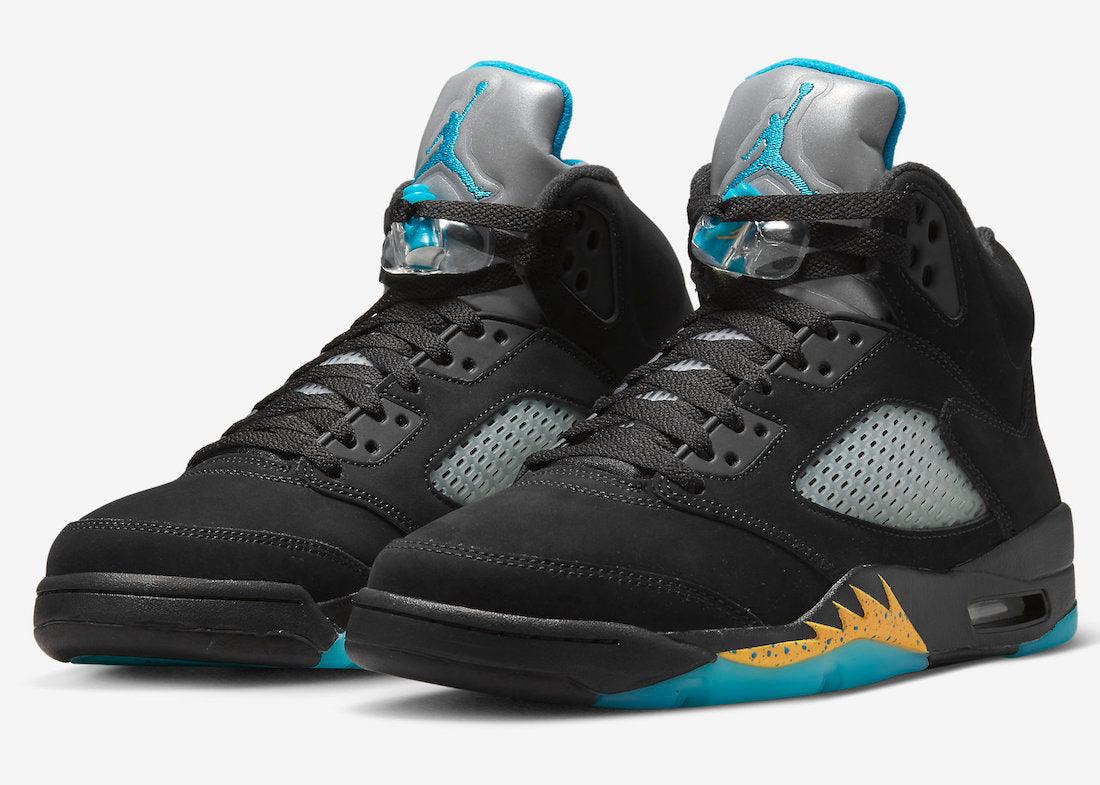 Official Photos of the Air Jordan 5 “Aqua” - Rebranded Studios