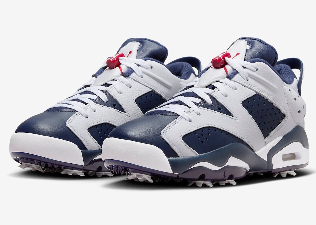 Official Photos of the Air Jordan 6 Low Golf “Olympic” - Rebranded Studios