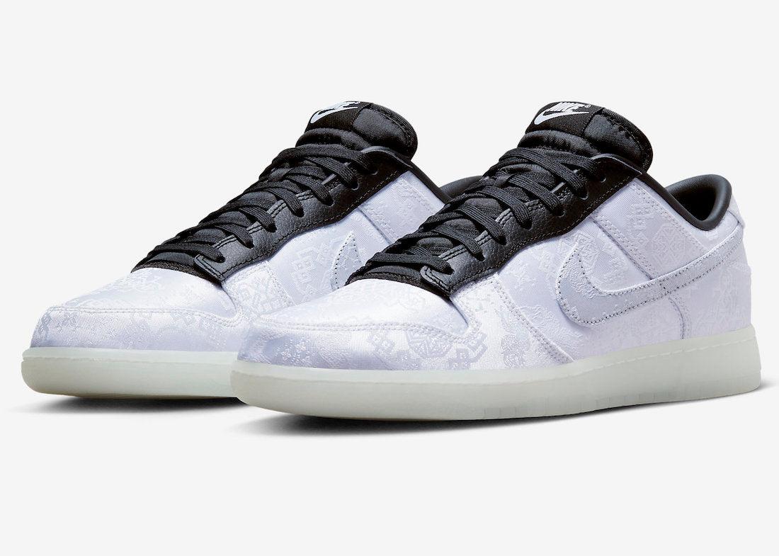 OFFICIAL PHOTOS OF THE CLOT X FRAGMENT X NIKE DUNK LOW - Rebranded Studios