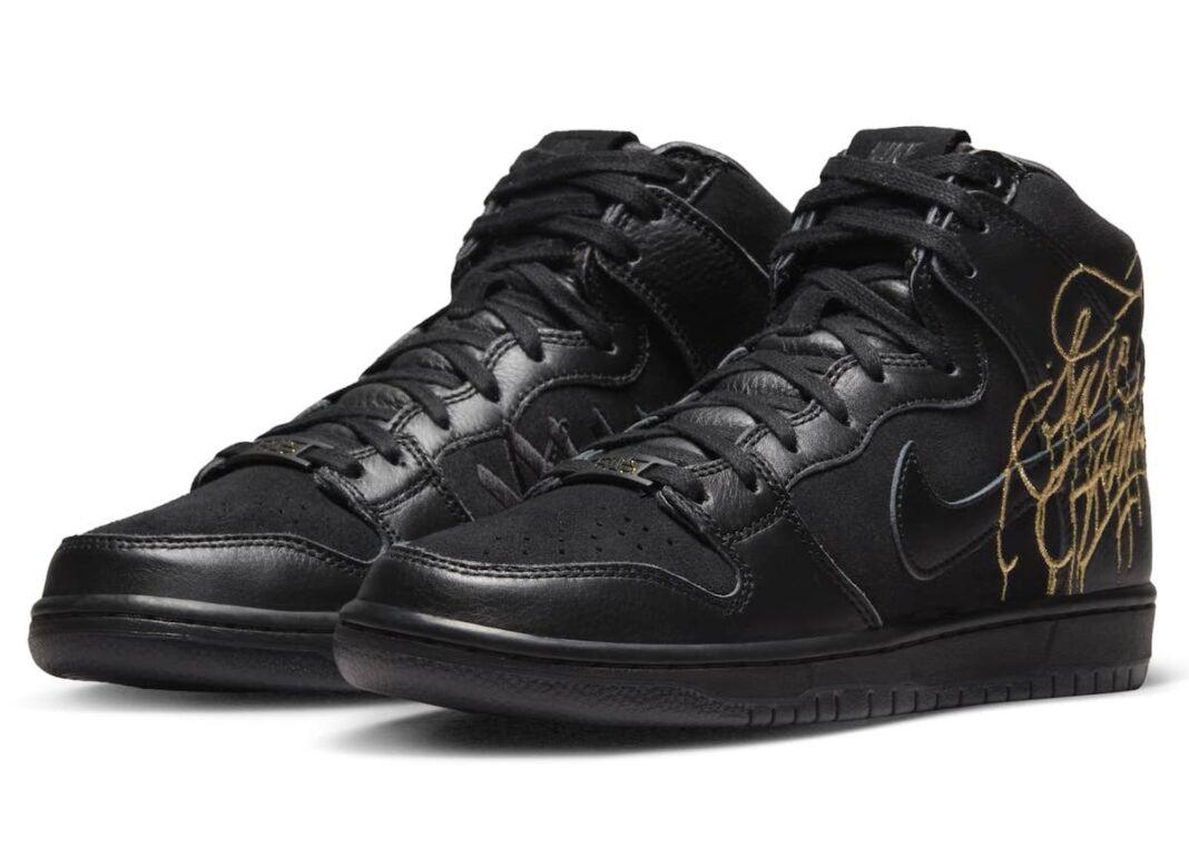 Official Photos of the FAUST x Nike SB Dunk High - Rebranded Studios