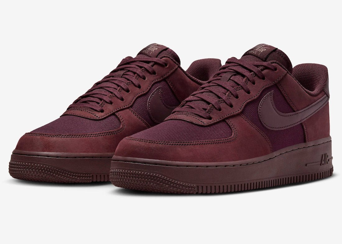 Official Photos of the Nike Air Force 1 ’07 LX “Burgundy Crush” - Rebranded Studios