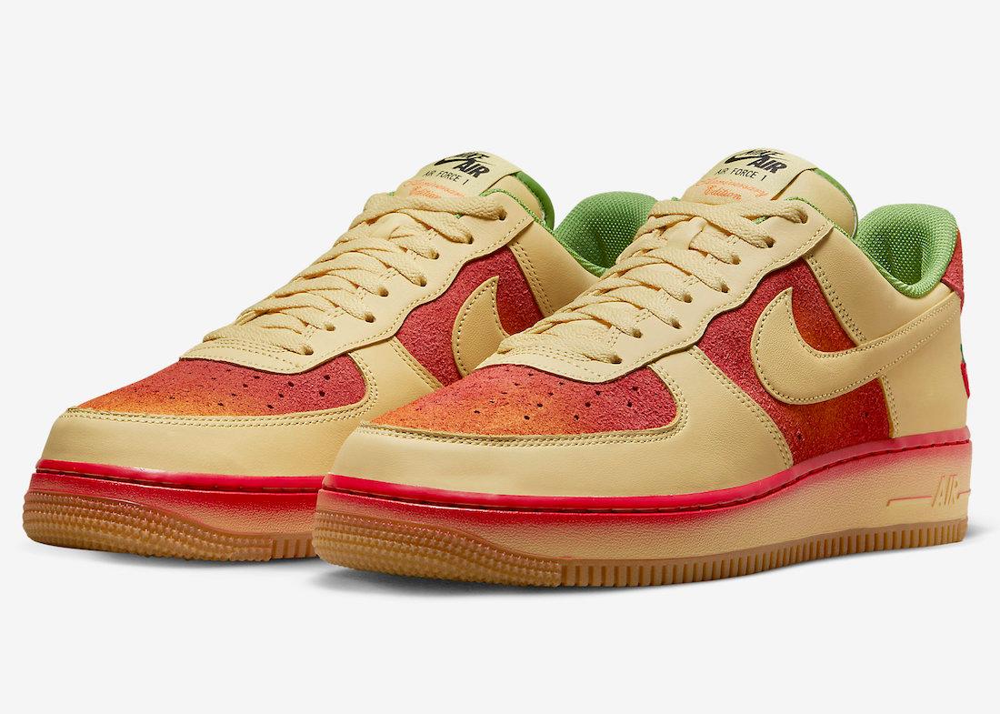 Official Photos of the Nike Air Force 1 Low “Chili Pepper” - Rebranded Studios