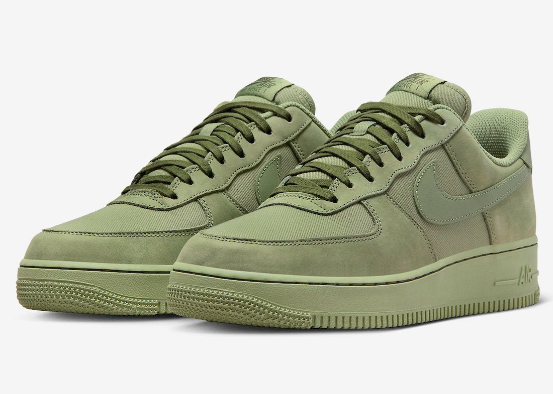 Official Photos of the Nike Air Force 1 Low LX “Oil Green” - Rebranded Studios
