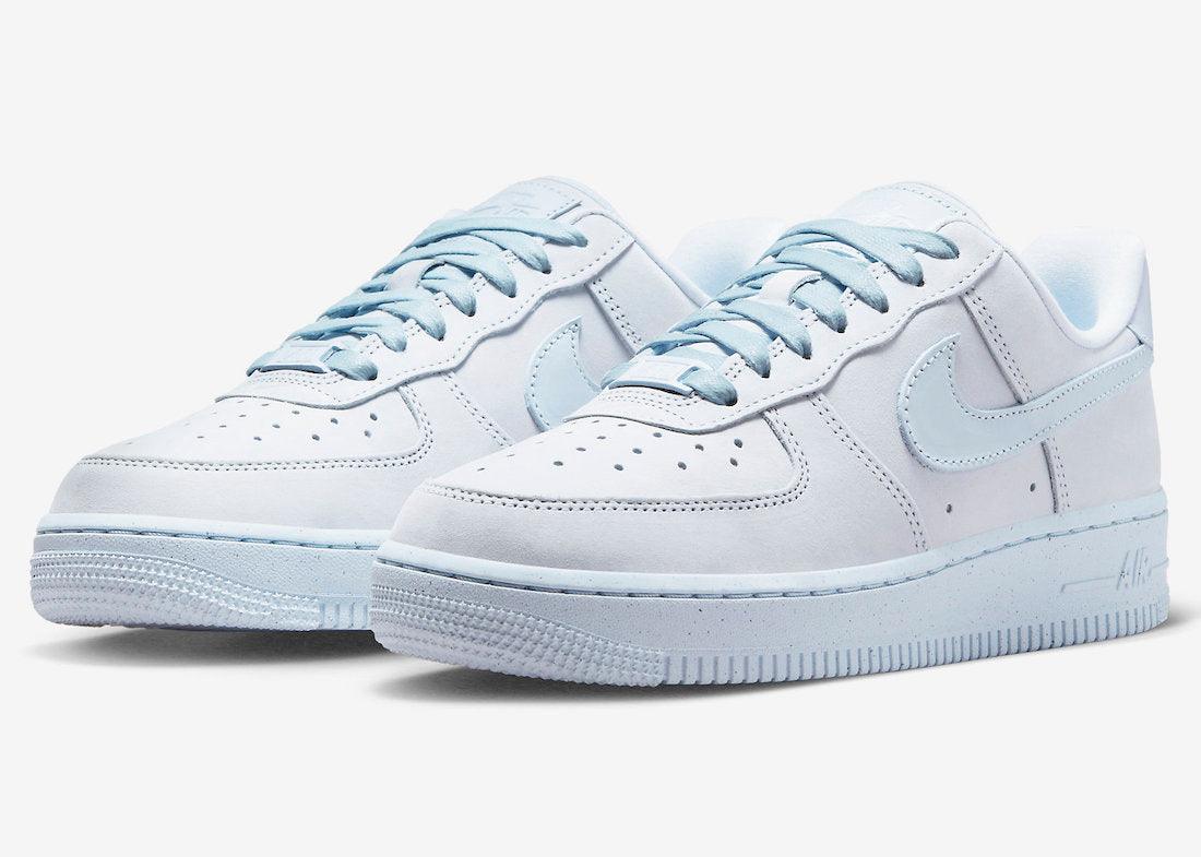 OFFICIAL PHOTOS OF THE NIKE AIR FORCE 1 LOW PREMIUM “BLUE TINT” - Rebranded Studios