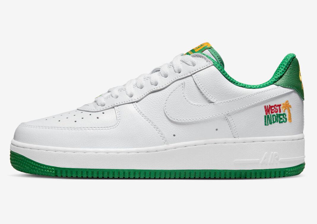 Official Photos of the Nike Air Force 1 Low “West Indies” - Rebranded Studios