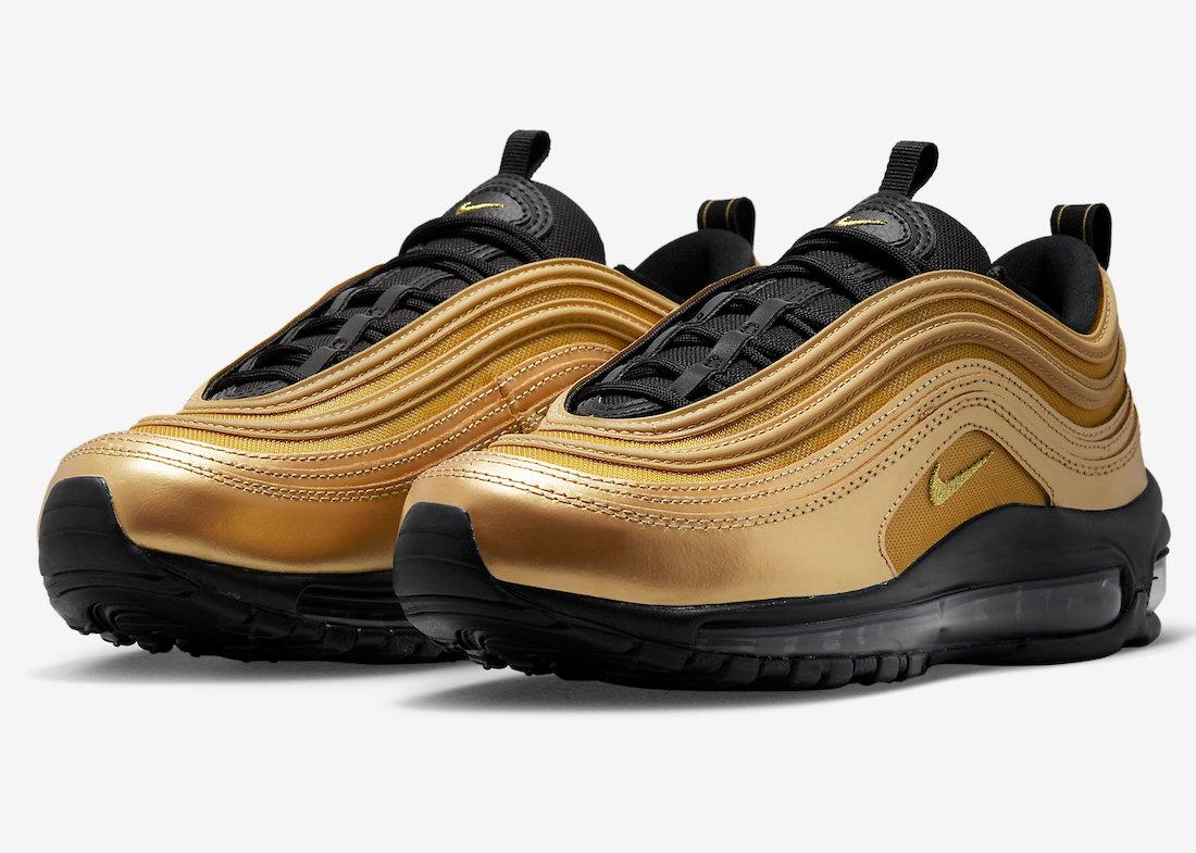 Official Photos of the Nike Air Max 97 “Metallic Gold” - Rebranded Studios