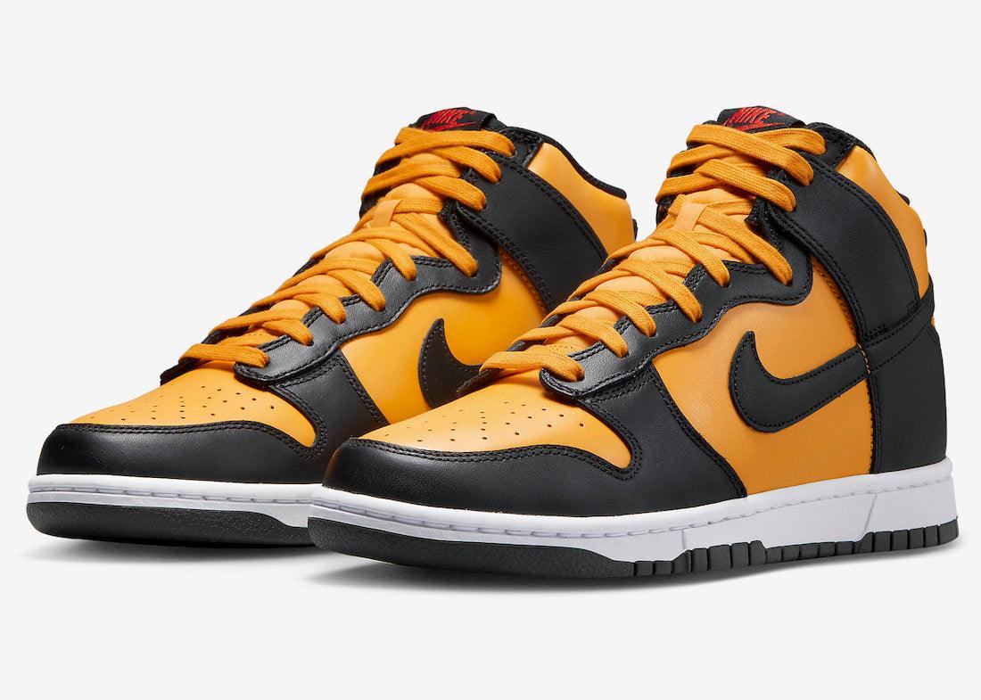 Official Photos of the Nike Dunk High “Reverse Goldenrod” - Rebranded Studios