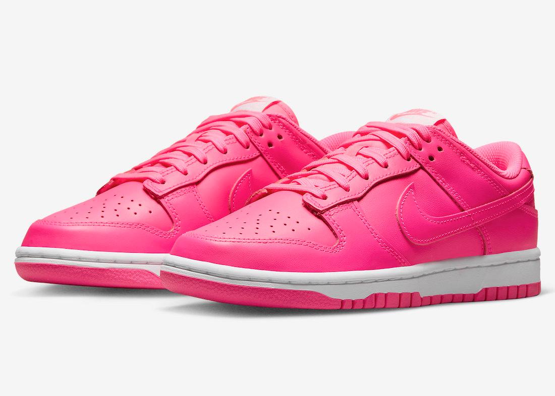 Official Photos of the Nike Dunk Low “Hot Pink” - Rebranded Studios