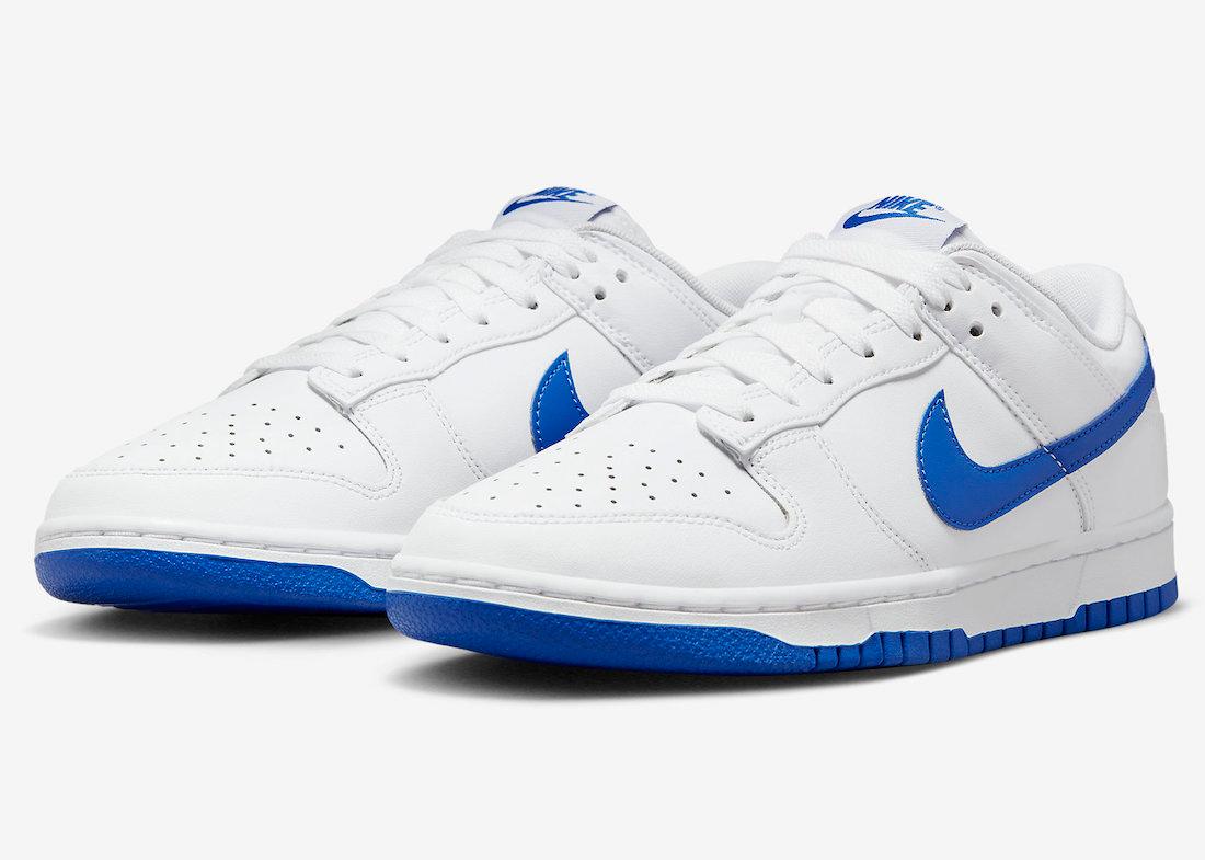 OFFICIAL PHOTOS OF THE NIKE DUNK LOW “HYPER ROYAL” - Rebranded Studios