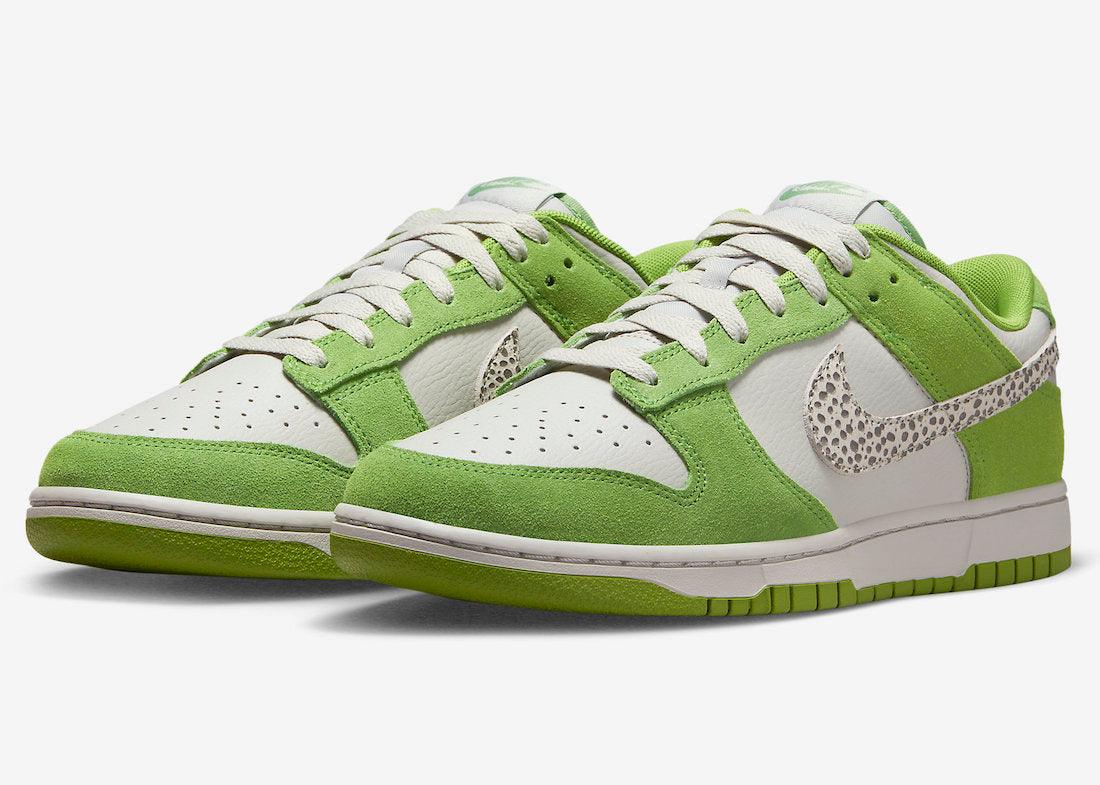 Official Photos of the Nike Dunk Low Safari Swoosh “Chlorophyll” - Rebranded Studios