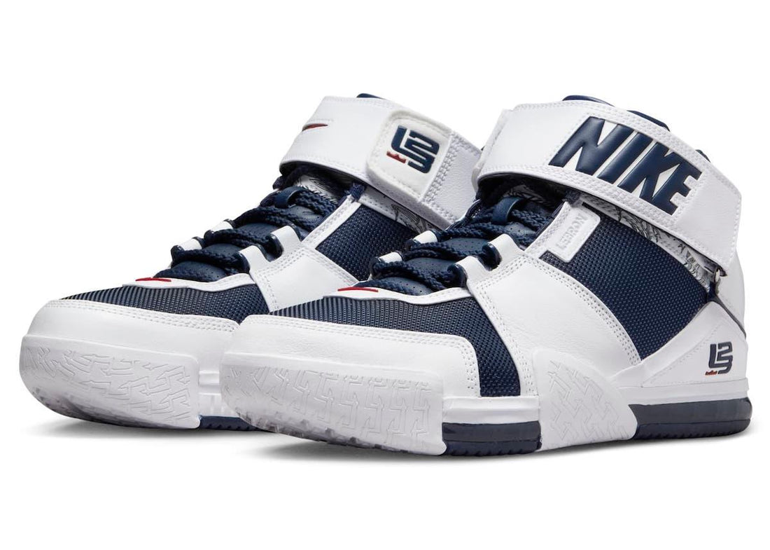 Official Photos of the Nike LeBron 2 “USA” - Rebranded Studios