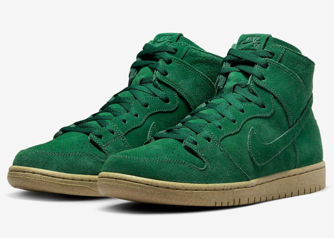 Official Photos of the Nike SB Dunk High Decon “Gorge Green” - Rebranded Studios