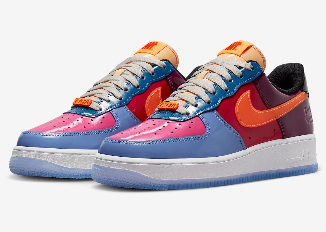 Official Photos of the Undefeated x Nike Air Force 1 “Multi Patent” - Rebranded Studios