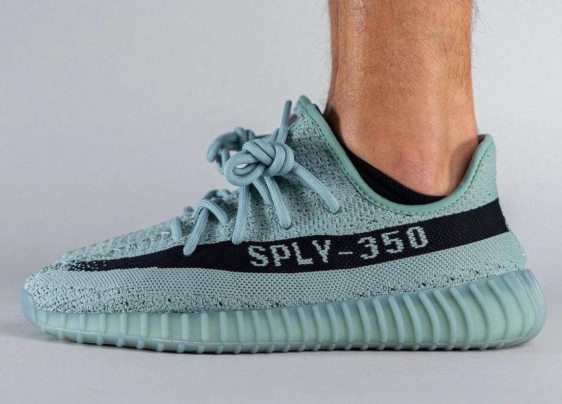 On-Feet Photos of the adidas Yeezy Boost 350 V2 “Jade Ash” - Rebranded Studios