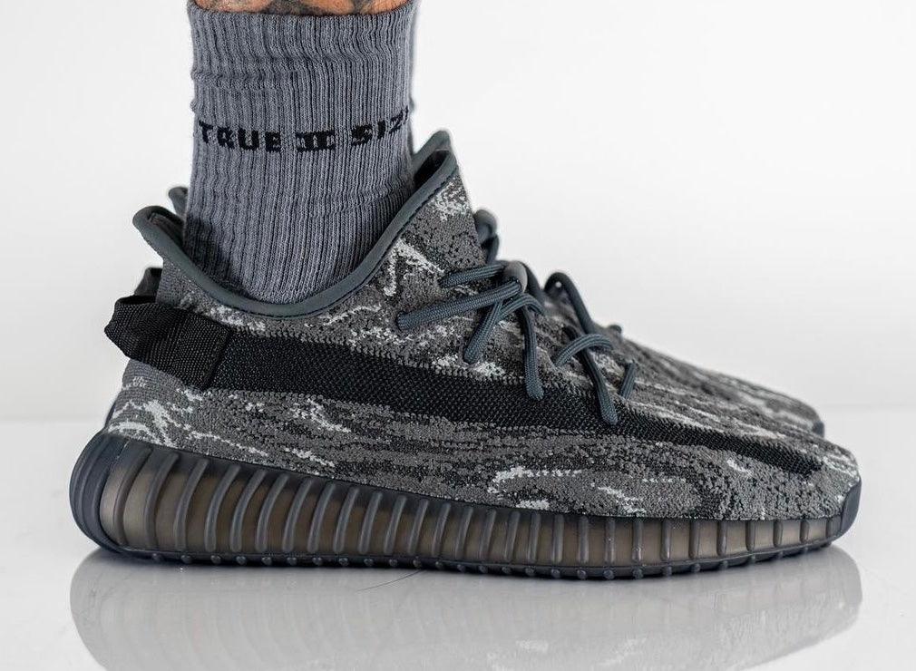 On-Feet Photos of the adidas Yeezy Boost 350 V2 “MX Grey” - Rebranded Studios