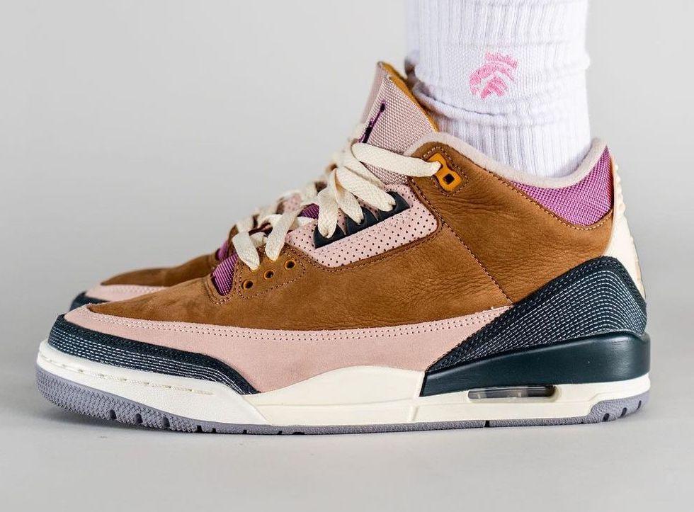 On-Feet Photos of the Air Jordan 3 Winterized “Archaeo Brown” - Rebranded Studios