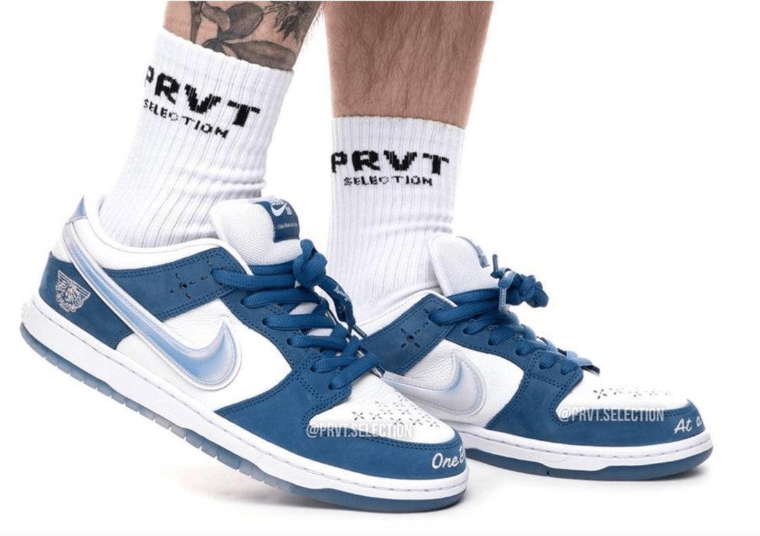 ON-FEET PHOTOS OF THE BORN X RAISED X NIKE SB DUNK LOW - Rebranded Studios