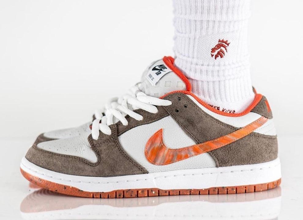On-Feet Photos of the Crushed D.C. x Nike SB Dunk Low - Rebranded Studios