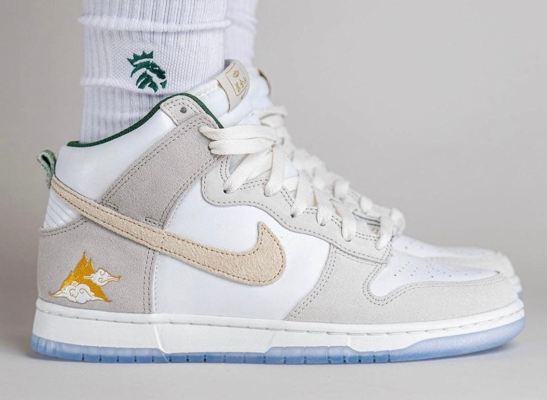 On-Feet Photos of the Nike Dunk High “Lunar New Year” - Rebranded Studios