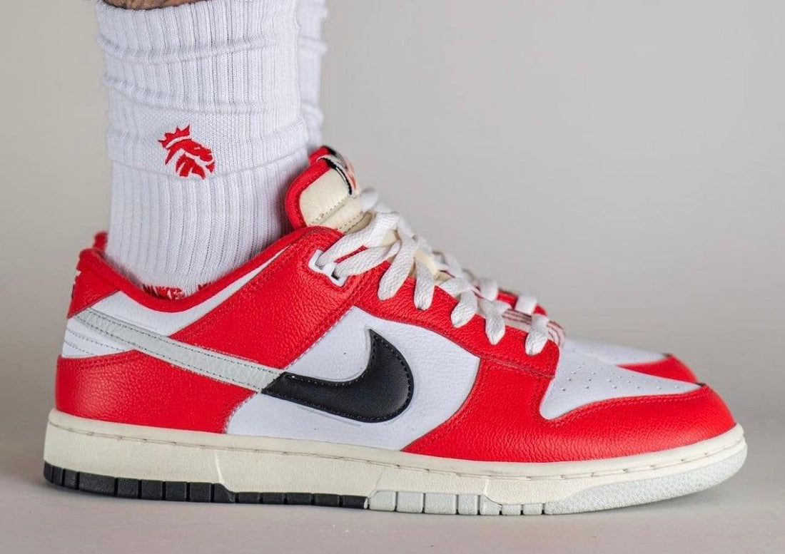 ON-FEET PHOTOS OF THE NIKE DUNK LOW “CHICAGO SPLIT” - Rebranded Studios