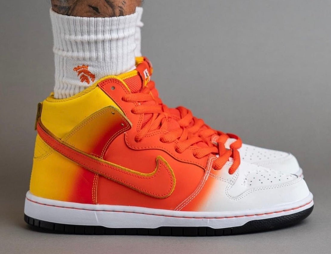 On-Feet Photos of the Nike SB Dunk High “Sweet Tooth” - Rebranded Studios
