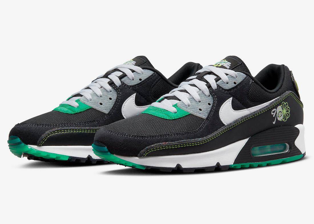 Recycled Materials Used On This Nike Air Max 90 - Rebranded Studios