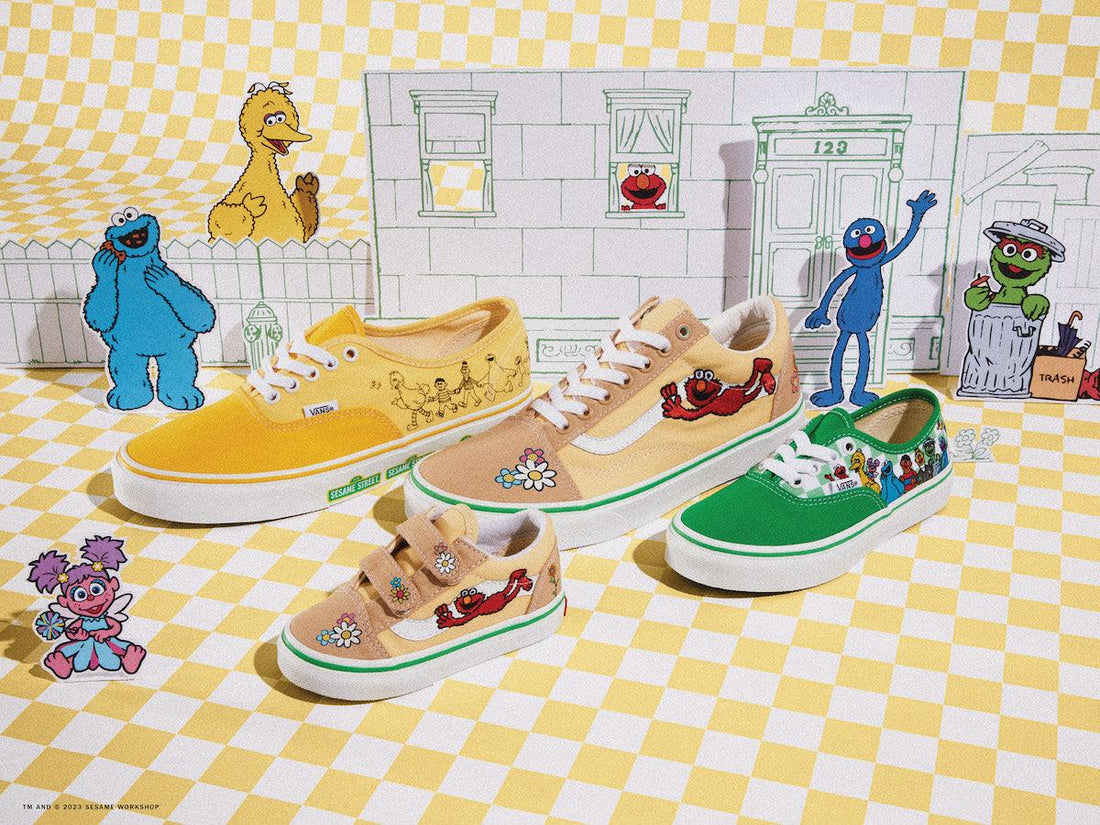 SESAME STREET X VANS COLLECTION RELEASES JUNE 9TH - Rebranded Studios