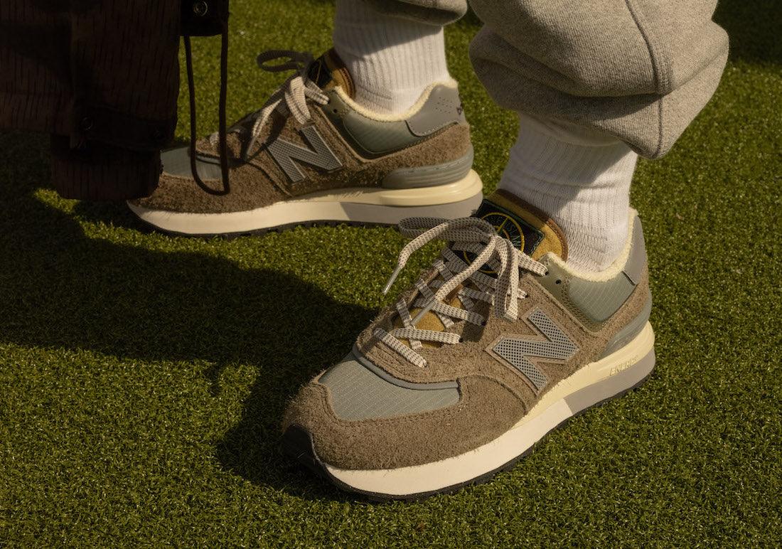 STONE ISLAND X NEW BALANCE 574 LEGACY RELEASES FEBRUARY 16TH - Rebranded Studios