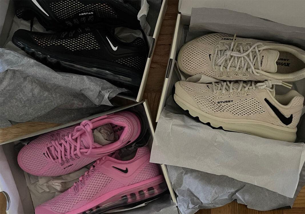 Stussy x Nike Air Max 2015 Revealed in Pink and Black Colorways - Rebranded Studios
