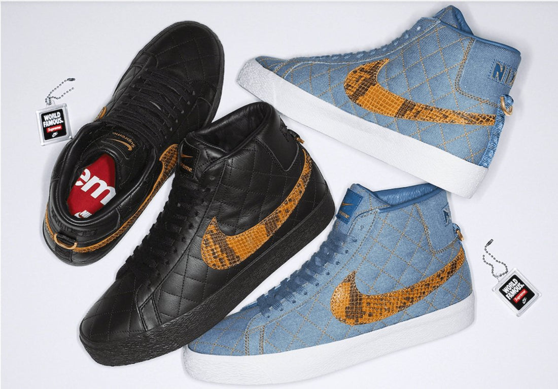 Supreme x Nike SB Blazer Mid Releases September 8th - Rebranded Studios