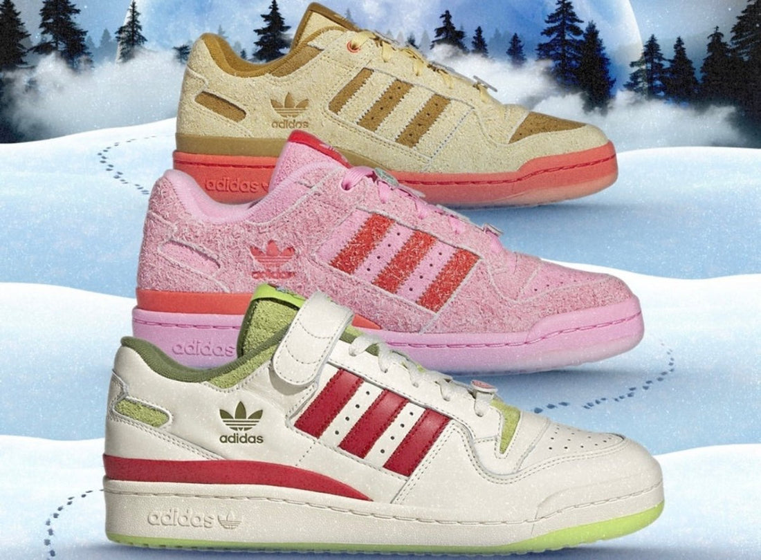 The Grinch x adidas Forum Low Pack Now Available - Rebranded Studios